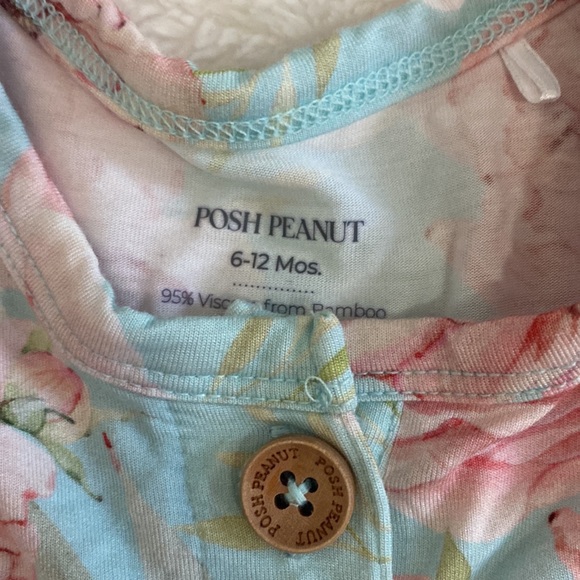 Posh Peanut Kennedy peplum and bummie - 6-12m - Picture 2 of 3